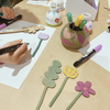 Kids School Holiday Posy Painting Workshop