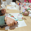 Kids School Holiday Posy Painting Workshop